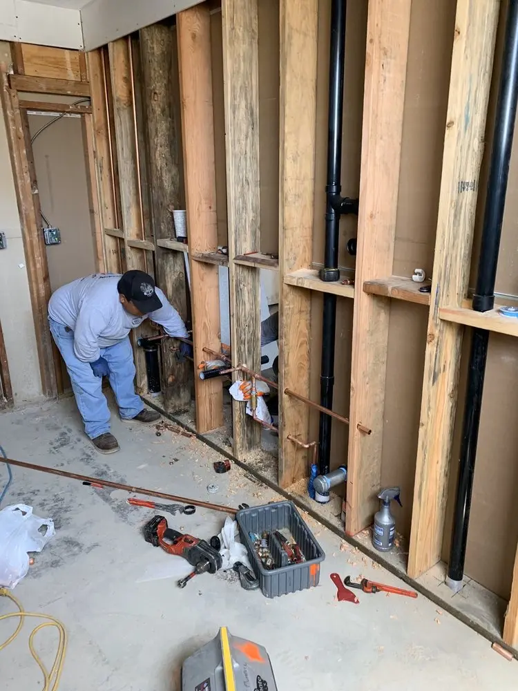 Commercial rough-in plumbing for Commercial Plumbing in Rancho San Joaquin